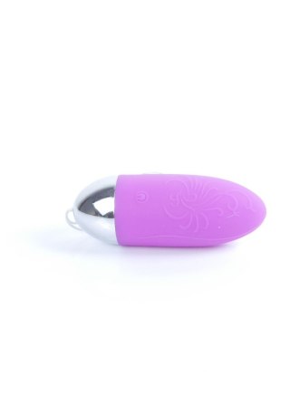 Jajeczko wibracyjne bezprzewodowe z pilotem Boss Series fioletowe 9 cm