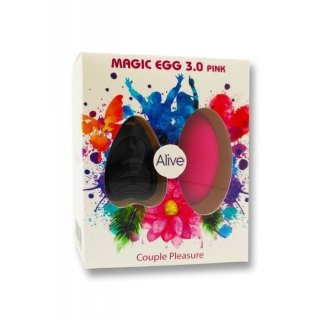 Jajko wibrujące Alive Egg 3.0 różowe zdalne