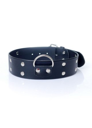 Obroża z ćwiekami Fetish B Series 4 cm regulowana