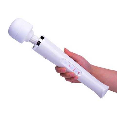 Stymulator łechtaczki Magic Wand silikonowy czarny USB 10 funkcji