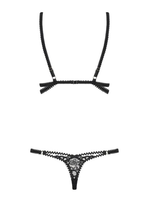 Body koronkowe Obsessive Mixty czarne L/XL