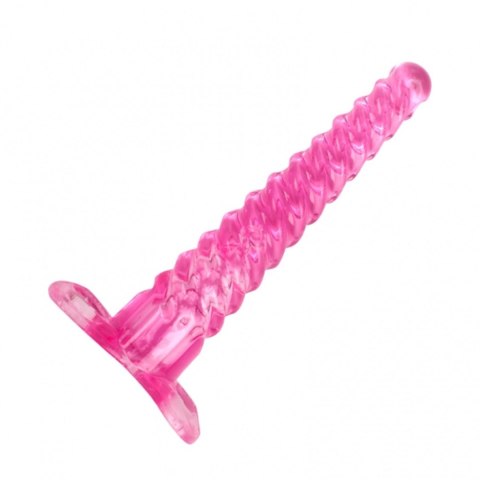 Korek analny wiertarka rakietowa Power Escorts BR113 fioletowy 16 cm