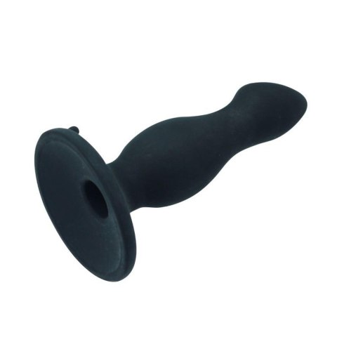 Silikonowy korek analny Timeless Toyz4lovers czarny 10,5 cm