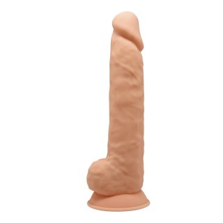 Dildo z cyberskóry Silexd Model 1 cieliste 25 cm