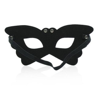 Maska Butterfly czarna ze skóry fetyszowej Toyz4lovers