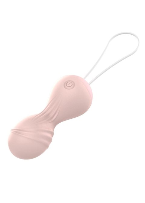 Kulki Kegla wibrujące silikonowe z pilotem USB 10 funkcji