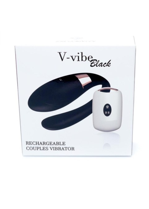 Stymulator V Vibe B Series Smart czarny USB z pilotem