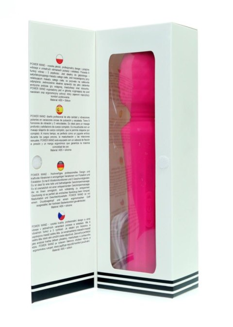Stymulator łechtaczki Power Wand B Series Magic różowy USB