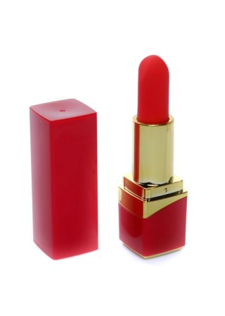 Wibrator szminkowy mini czerwony B Series Magic USB wodoodporny