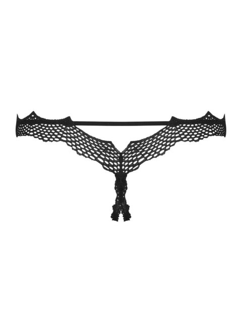 Stringi otwarte Bravelle Obsessive czarne S/M