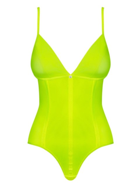 Body Neonia Obsessive żółty S/M
