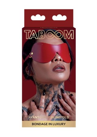Opaska na oczy Taboom Avantgarde czerwona