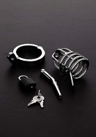 Klatka cnoty Attica ze stali nierdzewnej 45 mm