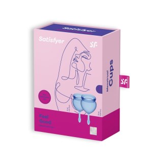 Kubeczek menstruacyjny Satisfyer Feel Good ciemnieniebieski