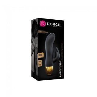 Wibrator króliczek Dorcel Rabbit Expert G czarnozłoty 19cm USB wodoodporny