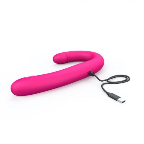 Wibrator podwójny Dorcel Orgasmic Double Do silikonowy USB