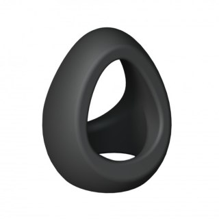 Podwójny pierścień erekcyjny Flux Ring Love to Love czarny onyx