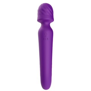 Stymulator łechtaczki Mission fioletowy rozgrzewający silikonowy USB