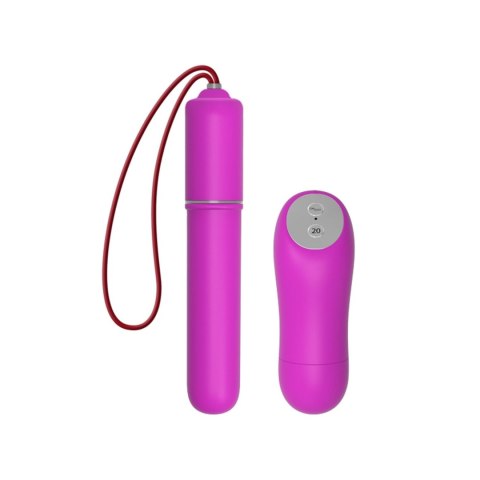 Wibrator mini bullet Baile Magic X20 20 funkcji z pilotem zdalnym