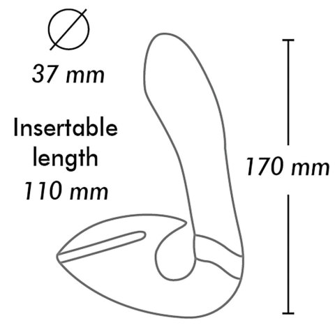 Stymulator łechtaczki Shunga Soyo malinowy silikonowy USB 17 cm