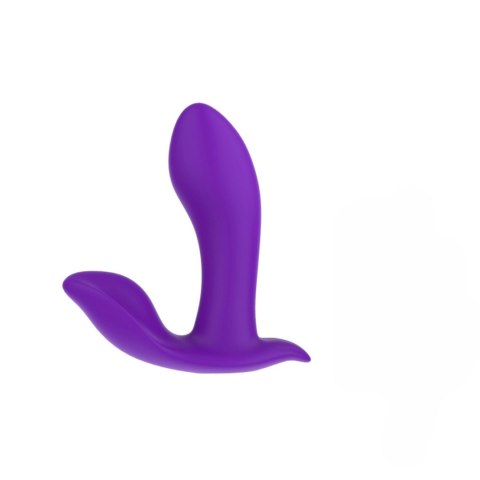 Dyskretny wibrator punktu G Vee B Series Joy fioletowy USB wodoodporny