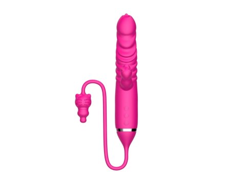 Wibrator lizający potrójna stymulacja pchnący B Series Cute