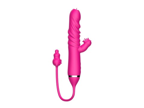 Wibrator lizający potrójna stymulacja pchnący B Series Cute
