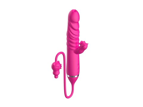 Wibrator lizający potrójna stymulacja pchnący B Series Cute