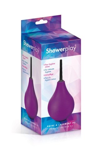 Fioletowa gruszka do lewatywy Showerplay 224ml