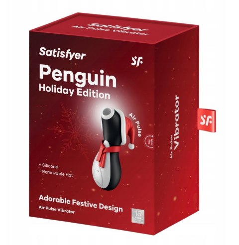 Stymulator łechtaczki Satisfyer Penguin Holiday Edition wodoodporny USB