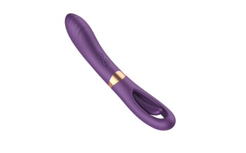 Wibrator punktu G podwójny liżący B-Series Cute silikonowy USB