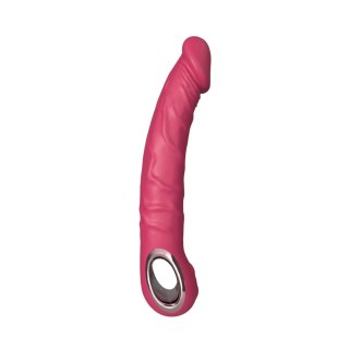 Wibrator realistyczny silikonowy B Series Cute różowy USB wodoodporny