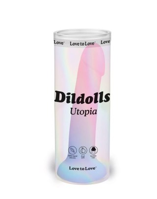 Dildo realistyczne silikonowe Love to Love Utopia M 14 cm