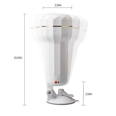 Masturbator z wibracją MX Dream Cup biały T Skin