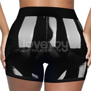 Szorty strap on Lovetoy czarne talia 40 43 cale