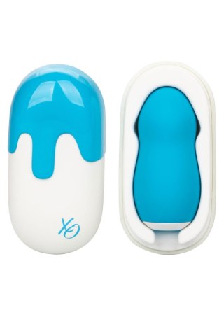 Wibrator mini Sugar Dream niebieski silikonowy USB
