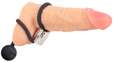 Pierścień erekcyjny Rebel Heavy Rope z kulą