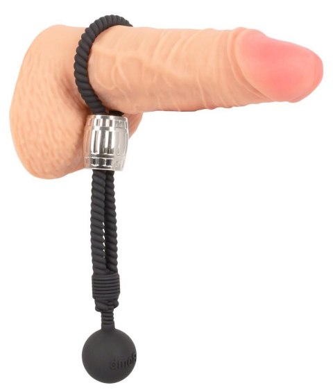 Pierścień erekcyjny Rebel Heavy Rope z kulą