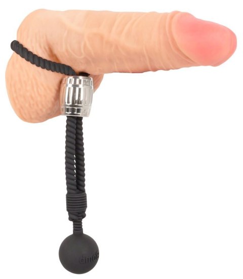 Pierścień erekcyjny Rebel Heavy Rope z kulą