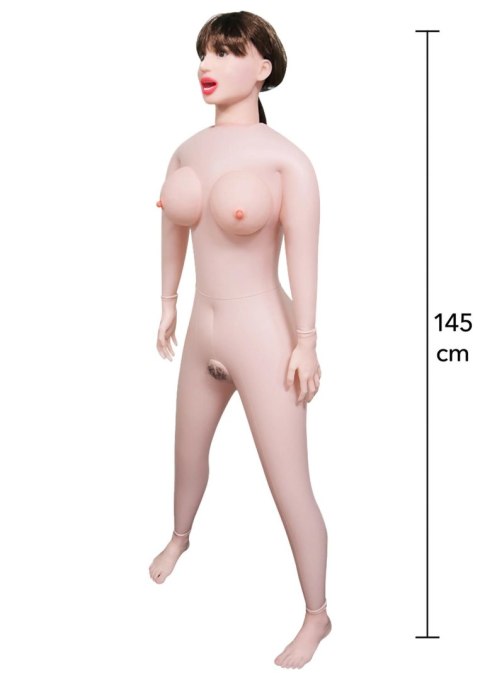 Lalka dmuchana Foxy Roxy Hidden Desire brunetka 150 cm
