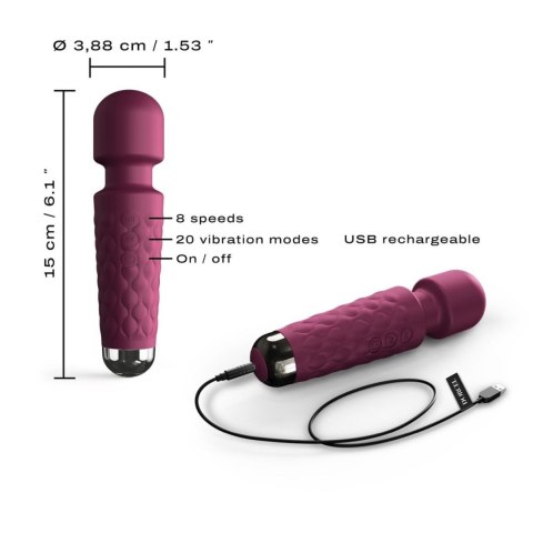 Mini wibrator Dorcel Wanderful fioletowy USB