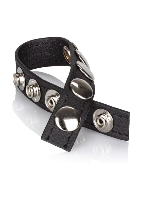 Pierścień erekcyjny skórzany Calexotics Ares czarny 22 cm