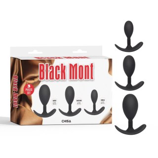 Zestaw treningowy korków analnych Black Mont