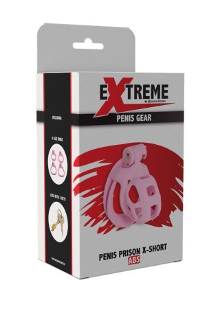 Klatka na penisa Hidden Desire Penis Prison różowa 7 cm
