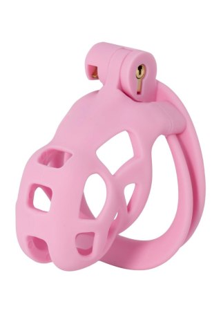 Klatka na penisa Penis Prison różowa 8 cm