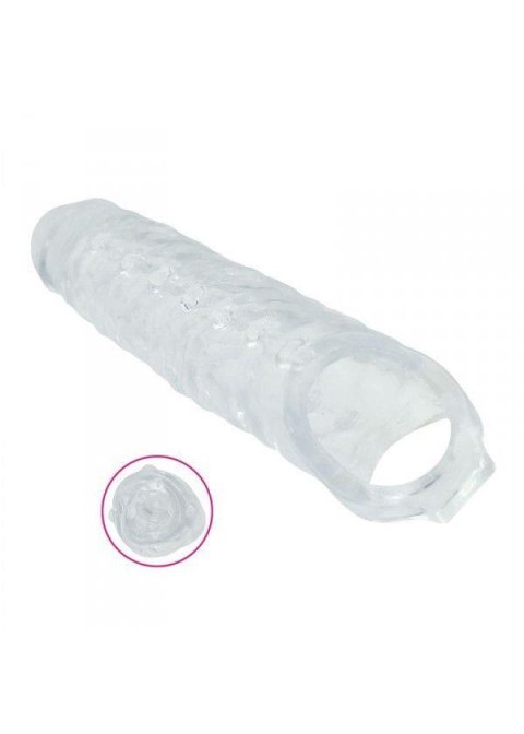 Przedłużka Toyz4lovers TPE 28 cm z twardą końcówką