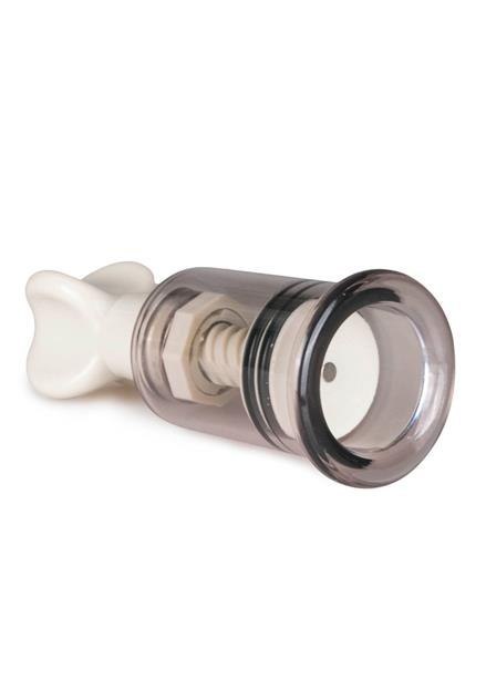 Pompki na sutki i łechtaczkę EasyToys transparentne małe 10 cm 2 szt