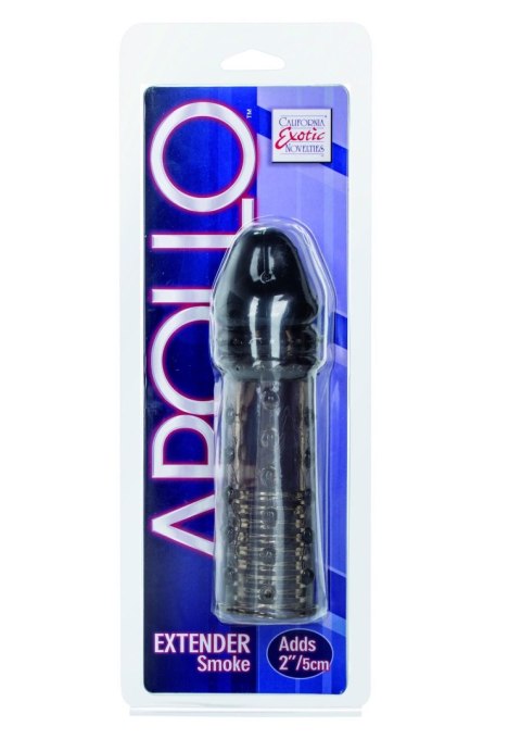 Przedłużka prążkowana Calexotics szara 16 cm