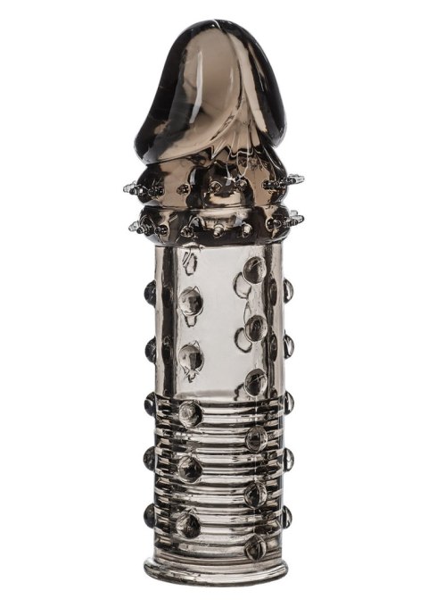 Przedłużka prążkowana Calexotics szara 16 cm