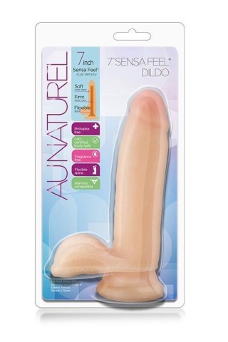 Realistyczne dildo Blush Au Naturel 18 cm beżowe